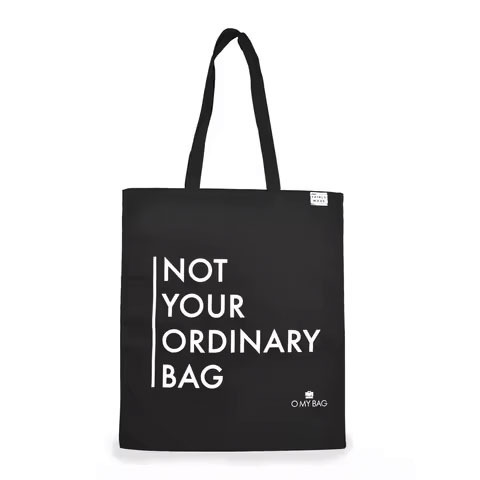 Wholesale Customized Cheap Thick Lined Mock Shopper Shopping Black Cloth Canvas Fabric Material Tote Fashionable Vintage Lady