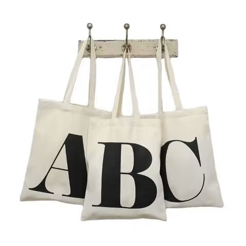 Direct Factory Wholesale Organic Plain Black Cotton Canvas Shopping Bags With Custom Printed 100% Cotton Tote Bag