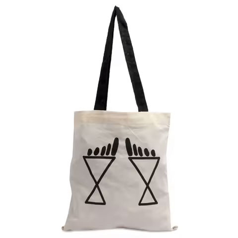 High Quality Eco-Friendly Recycled Cotton Canvas Tote Bag Custom Logo Printed Letter Pattern Wholesale Promotional Shopping Bags
