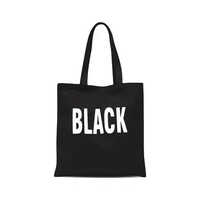 Eco Friendly Recyclable Black Nonwoven Spunbond Fabric Bag Non Woven Tote Reusable Shopping Gift Bags With Logo - Design: Printed