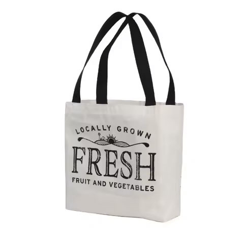Factory Custom Printed Recycle Plain Organic Cotton Canvas Tote Bag Bulk Large Reusable Canvas Cotton Shopping Bag with logo
