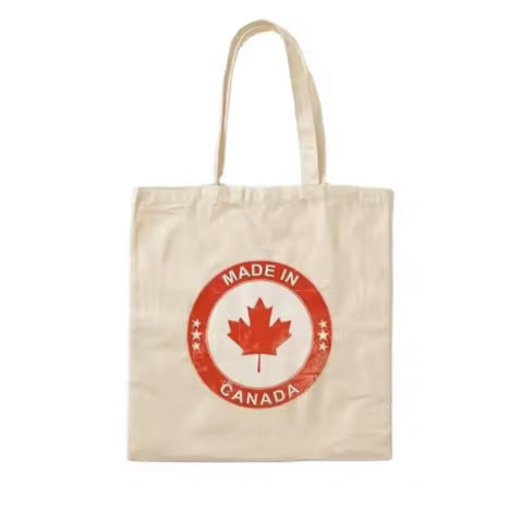 Wholesale Custom Printed Logo Cotton Canvas Tote Bag Durable Reusable Shopping Bag Two Straps Letter Plain White Customized