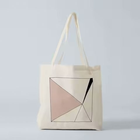 High Quality Eco-Friendly Canvas Shopping Tote Bag Wholesale Manufacturing Natural Blank Gusseted Shopping Bags