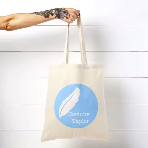 2025 New Fashionable High Quality Cotton Canvas Tote Shopping Bag Personalized Letter Pattern Comfortable Handle for Girls