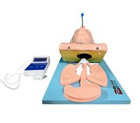 TRACHEA INTUBATION MODEL WITH MONITOR