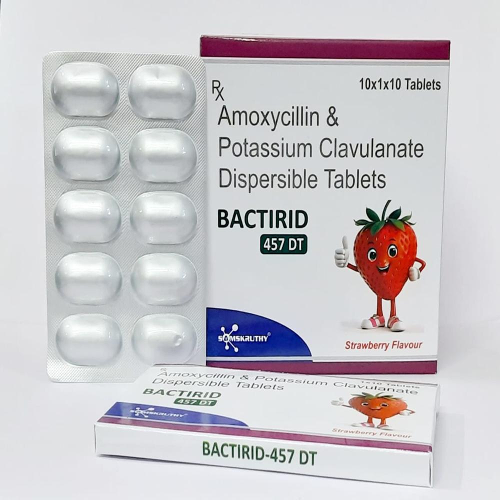 Amoxycillin 400 Mg + Clavulanic Acid 57 Mg Tablets - Drug Type: General Medicines