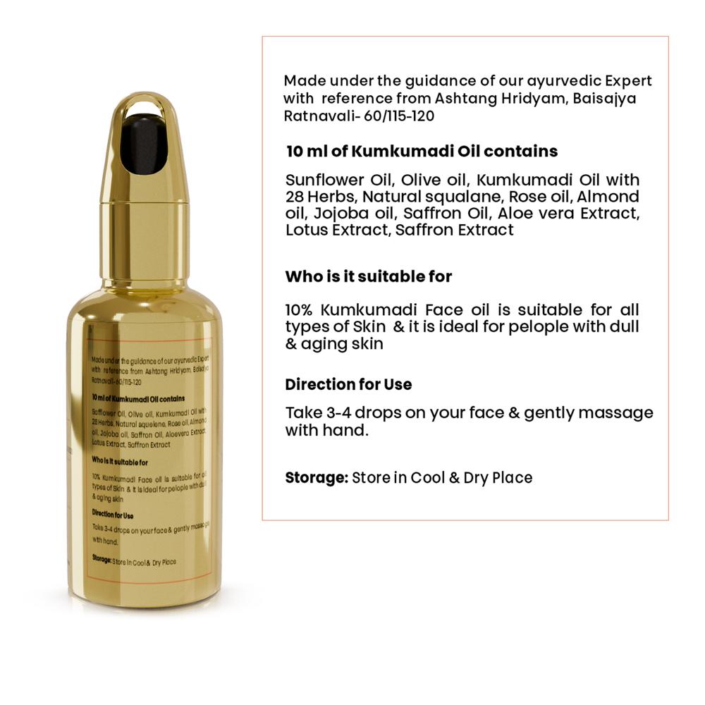 Kumkumadi Oil For Removing Black Scar