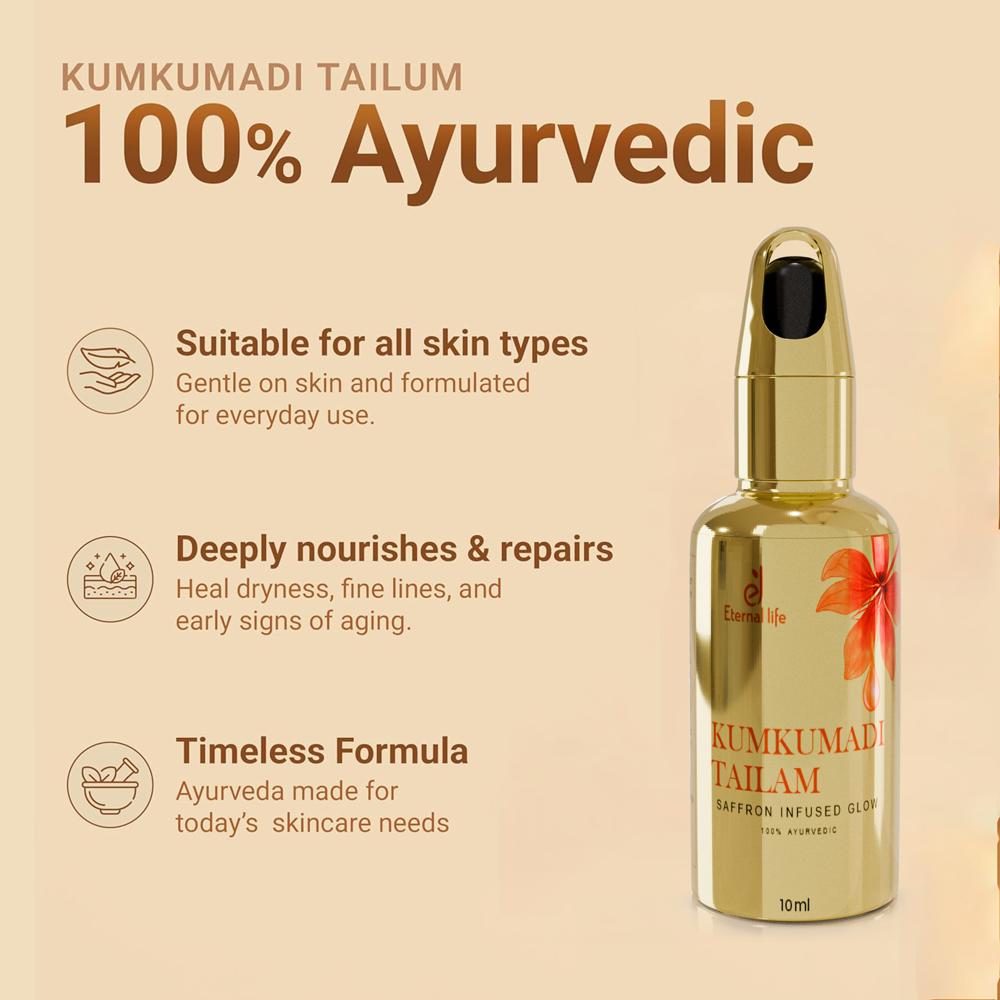Kumkumadi Oil For Removing Black Scar
