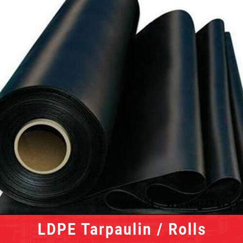 काला LDPE टारपोलिन