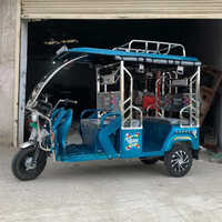 Sky Blue Yaan SS DLX Battery Operated Rickshaw
