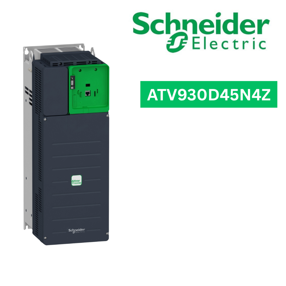 ATV930D45N4Z-variable speed drive, Altivar Process ATV900, ATV930, 45kW, 380 to 480V, cabinet Integration, IP20