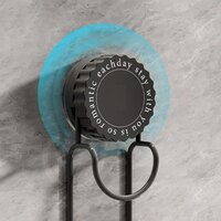 Vaccum Suction Hook - Color: Black