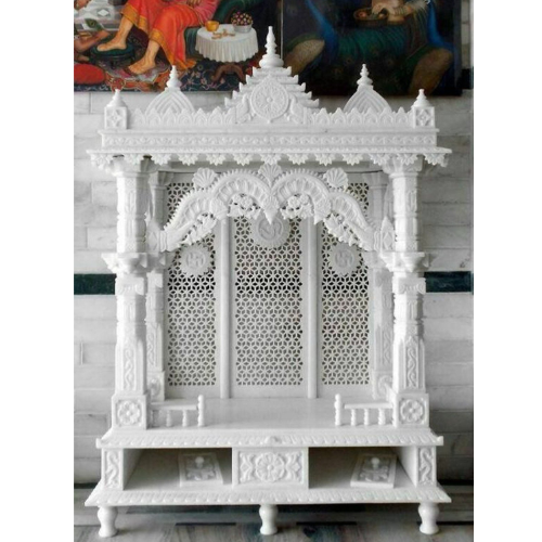 Makrana white marble Jali mandir