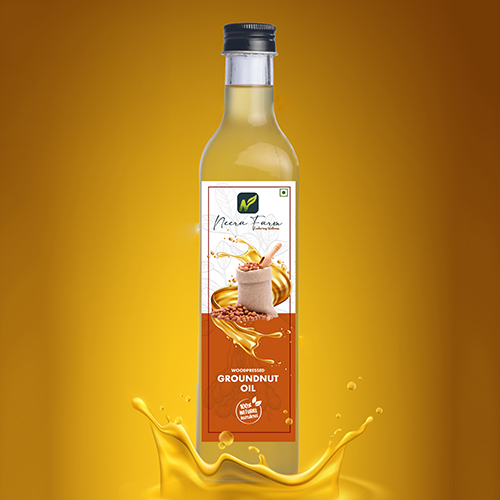 Wood Pressed Groundnut Oil 1 Litre