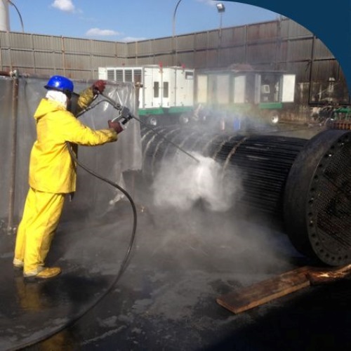 Hydro jetting  cleaning  services  for  Evaporators