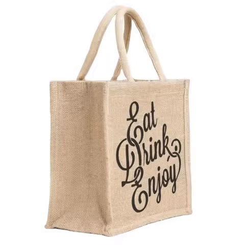 Jute Wine Bags with Handles Handmade Gift Bag Felt Wine Carrier Tote Bag Glass Bottles Packaging in Parties Weddings