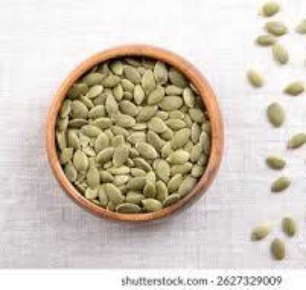 Dry Pumpkin Seeds - Color: Green