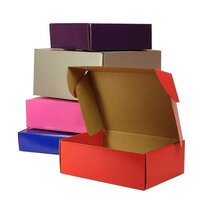 Printed Corrugated Box - 3-ply/5-ply Corrugated With Kraft/duplex Liner, Full-color Offset, Soft-touch Matte Lamination, Magnetic/velcro Closure, Custom Die-cut Inserts