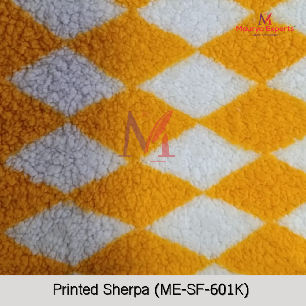 Polyester Sherpa Single Side Fabric - Application: Home Textiles