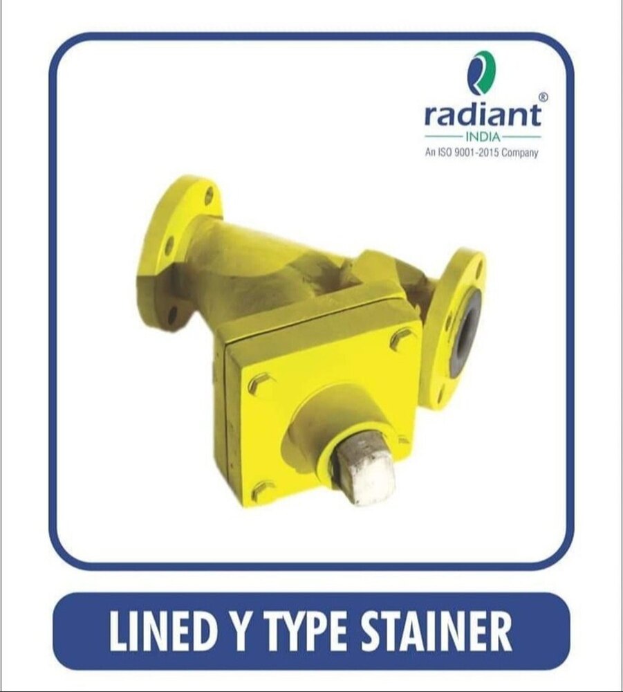 Fep Lined Y Type Stainer - Color: As Per Requirements
