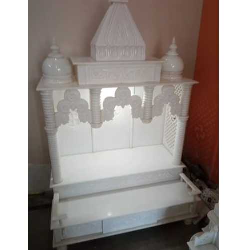 White Marble Pooja Temple