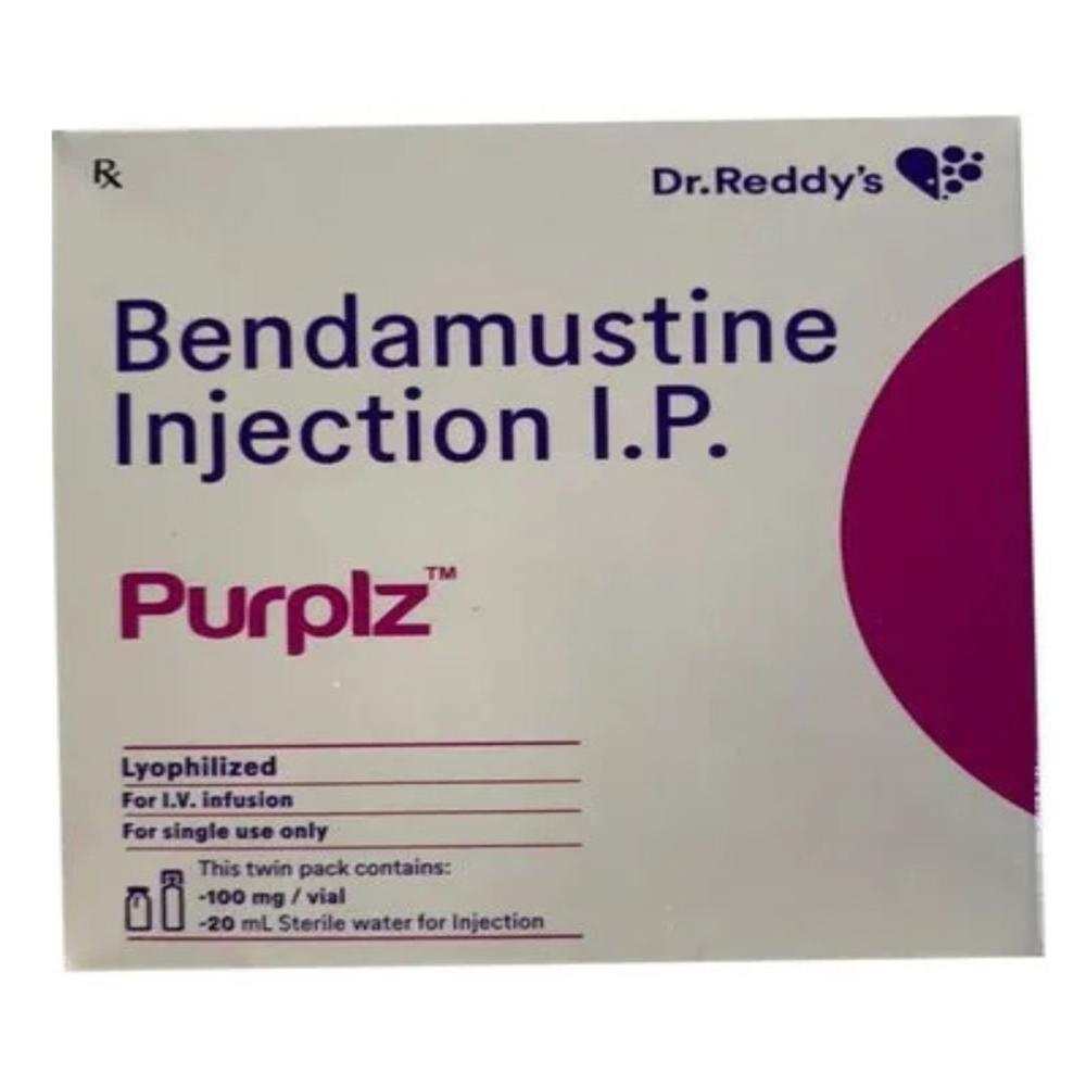 Purplz Bendamustine  100mg Injection - Origin: India