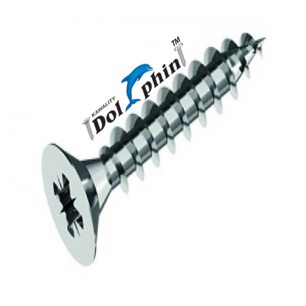 Chipboard Screw - Head Shape Type: Flat Head