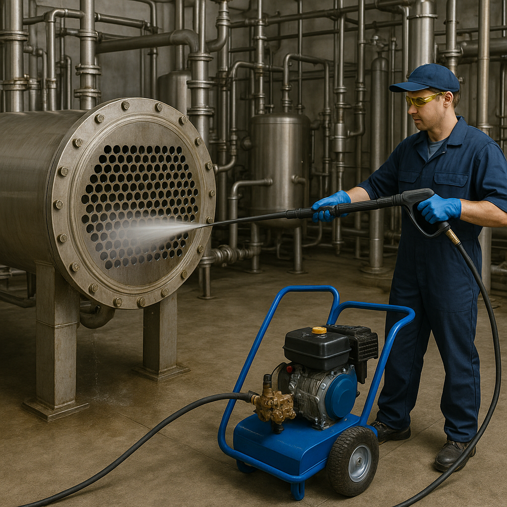 Hydro jetting cleaning services  for Condensers