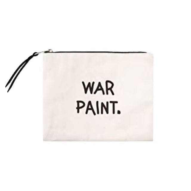 Wholesale Eco-friendly 100% Cotton Canvas Fabric Makeup Zipper Pouch Bag Fashionable Cosmetics Travel Bag with Zippered Closure