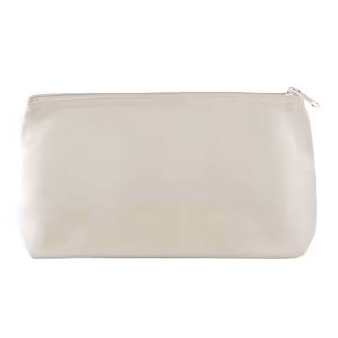Fashionable Clear Cosmetic Bag with Zipper Dot Pattern Style