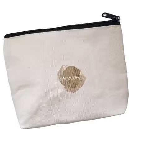 Wholesale Custom Logo Blank Plain Toiletry Pouch Canvas Makeup Bag Cotton Cosmetic Bags - Color: Multiple Options Available