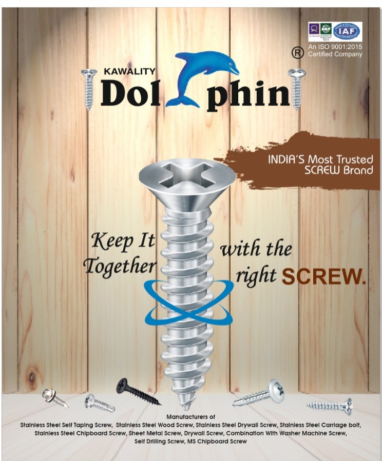 Ss Wood Screws - Head Shape Type: Round Head