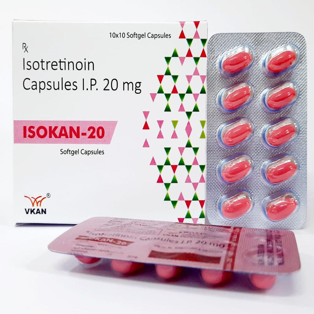 Isotretinoin capsules 20 mg Capsules