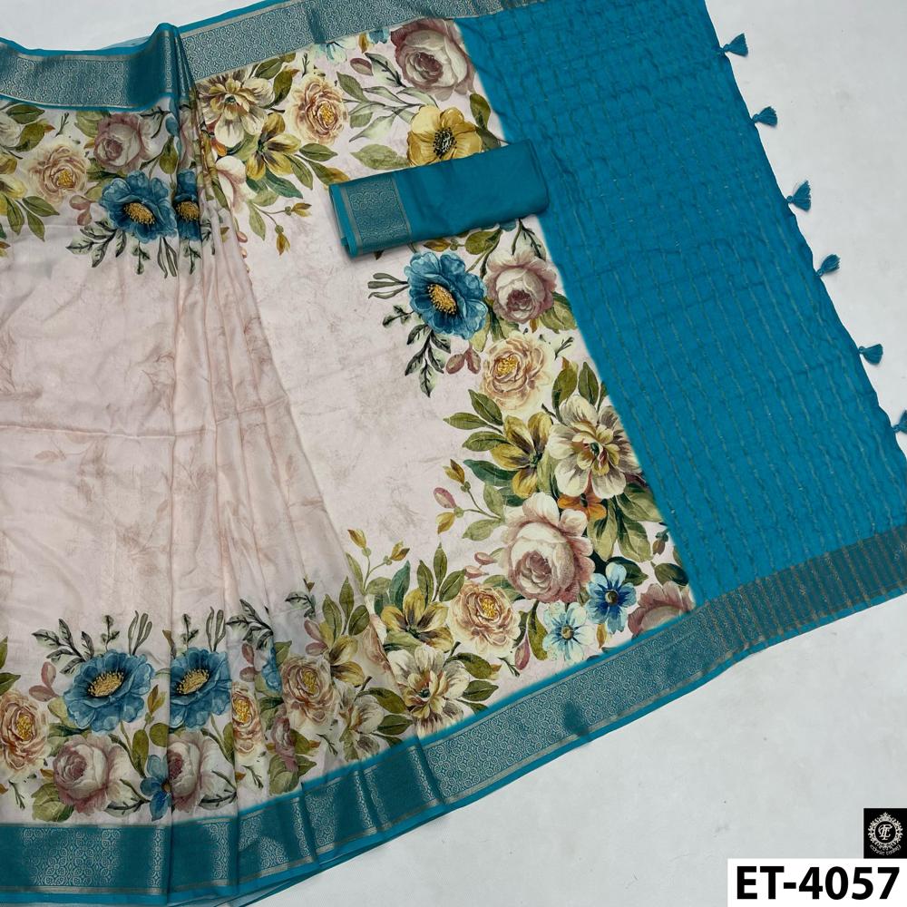  FLORAL PRINT SAREE