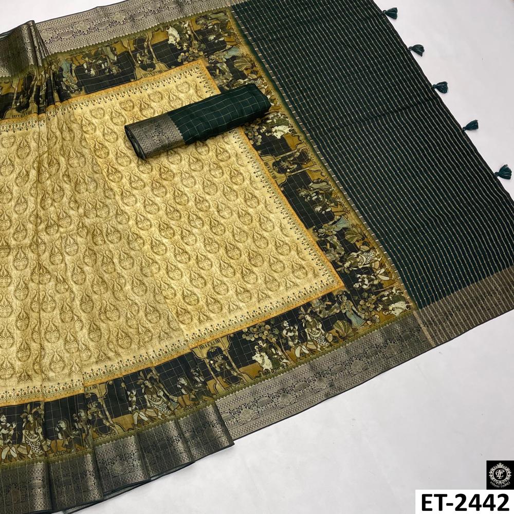 ZARI WEVING SAREE