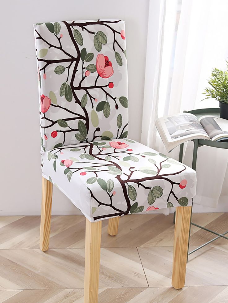 Printed Dining Chair Cover