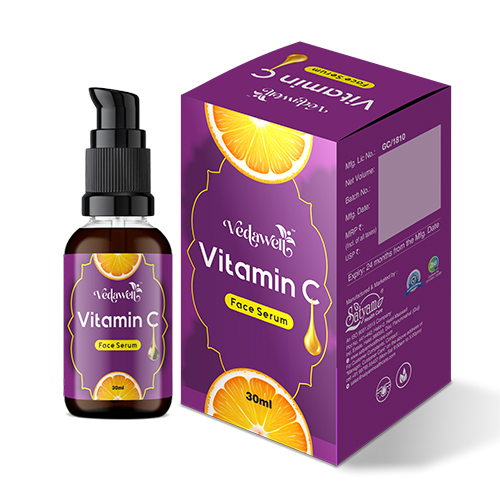 Vitamin C face serum for glowing skin