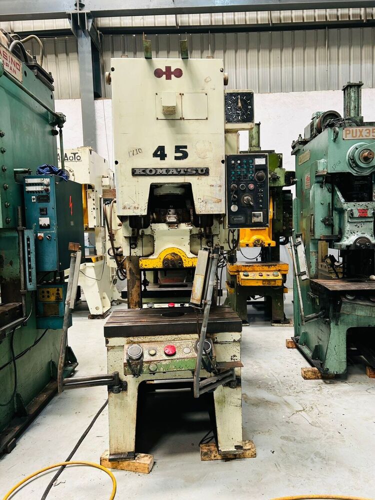 1710 KOMATSU C FRAME SINGLE CRANK PRESS