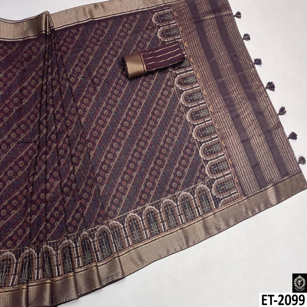 DIGITAL PRINTED SAREE