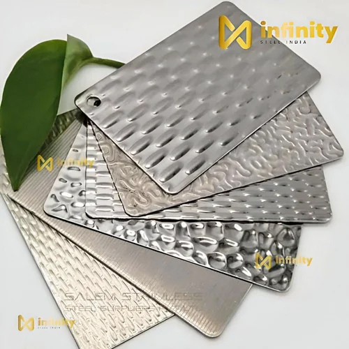 Stainless Steel Pvd Coated Silver Decorative Sheets