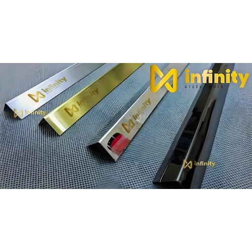 Stainless Steel Pvd Coated L Profiles - Color: Multicolor