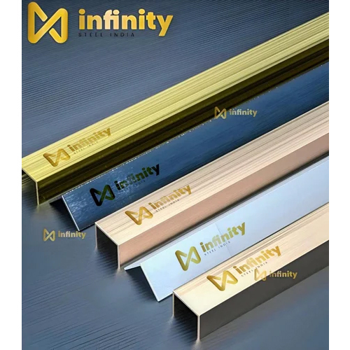 Stainless Steel Pvd Coated Profiles - Color: Multicolor