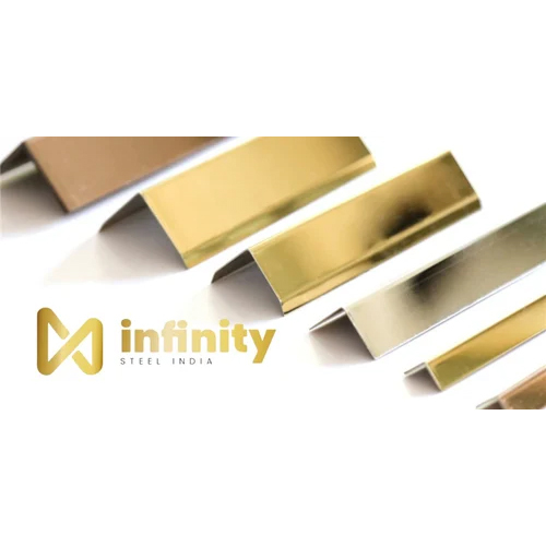 Stainless Steel Decorative L Profiles - Color: Multicolor