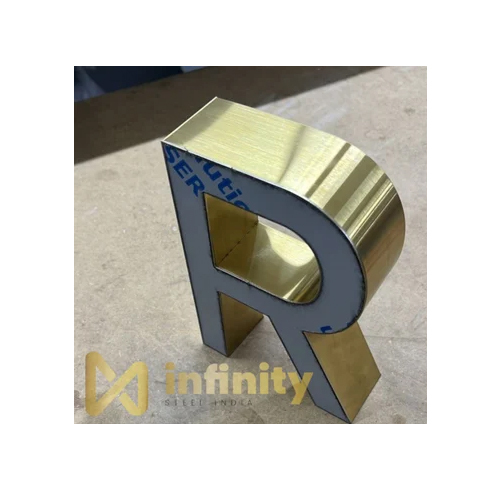 Stainless Steel 304 Signage - Application: Outdoor Lighting