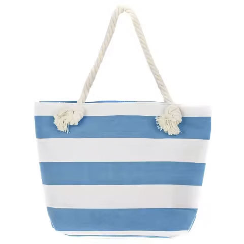 Customized Natural Cotton Canvas Shopping Tote Bag Big Capacity Reusable Tote with Rope Handle Letter Pattern