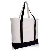 Wholesale Custom Logo Printing Eco Friendly Recyclable Plain Shopping Promotional Tote Cotton Canvas Bags