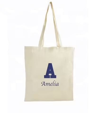 High Quality Custom Printed Organic Cotton Shopping Tote Bag Canvas Tote Bag with Custom Printed Logo