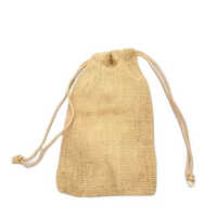 Wholesale Jute Drawstring Bag Rice Packing Bag Logo Custom Rice Packaging Draw String Gift Bag