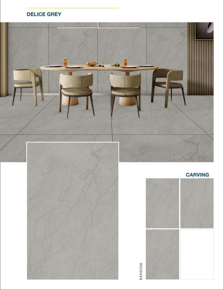 Slab porcelain tiles