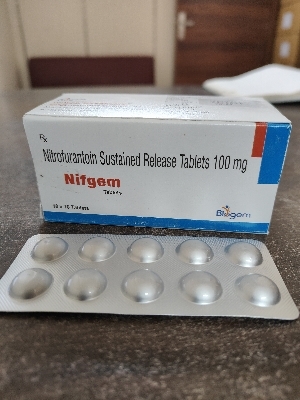 Nitrofurantoin 100mg tablet